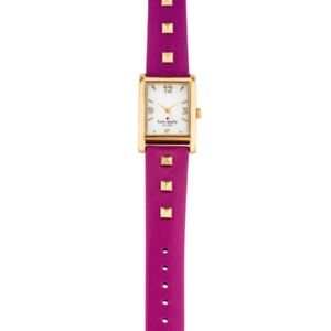 kate spade new york Women's Baja Rose Pyramid Watc